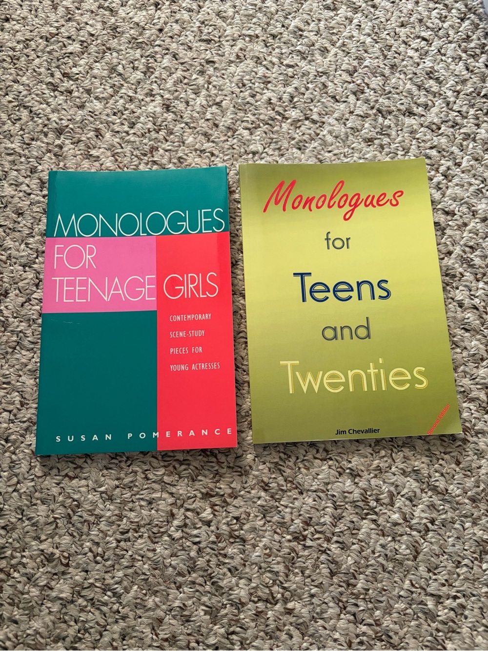 Monologues for Teenage Girls + Monologues for Teens and Twenties Theater Acting